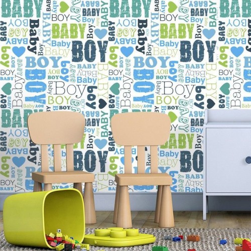 Adesivo de parede Papel de Parede Baby Boy