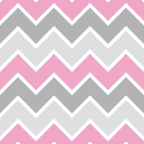 Adesivo de parede Papel de Parede Chevron Soft Girl