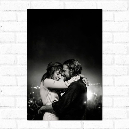 Adesivo de parede Placa Decorativa A star is born 3