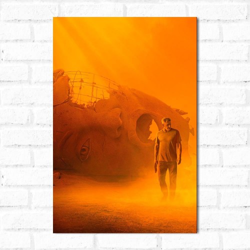 Adesivo de parede Placa Decorativa Blade Runner 2049 1