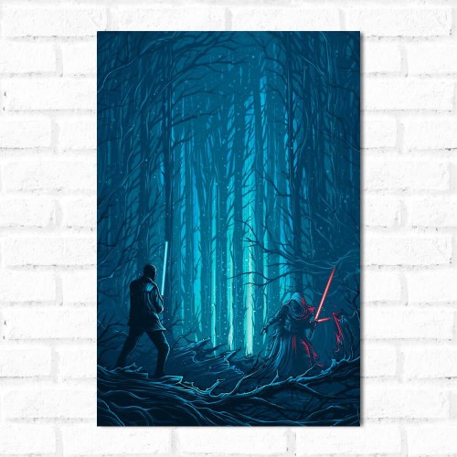 Adesivo de parede Placa Decorativa Star Wars 3