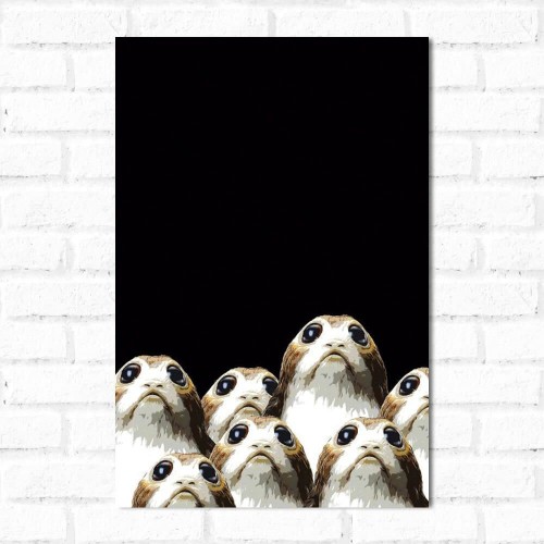 Adesivo de parede Placa Decorativa Star Wars o Último Jedi 2