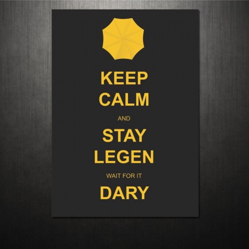 Adesivo de parede Poster Keep Calm How I Met Your Mother