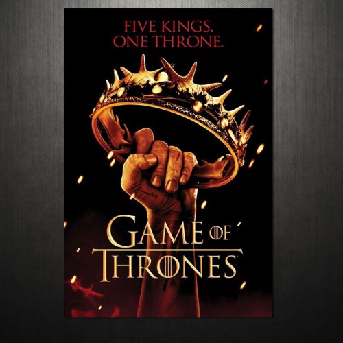 Adesivo de parede Poster One Throne GoT