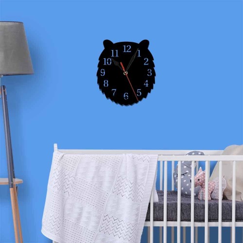 Adesivo de parede Relógio Decorativo Bear