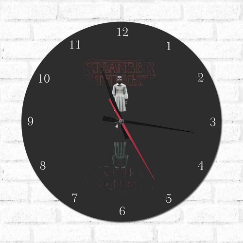 Adesivo de parede Relógio Decorativo Stranger Things 2