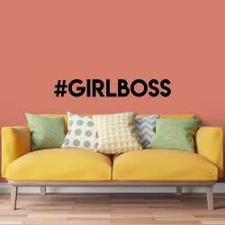 Adesivo de Parede Girlboss