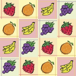 Adesivo para Azulejo Frutas