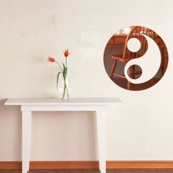 Espelho Decorativo Yin Yang