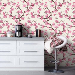 Papel de Parede Cherry blossom