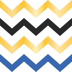 Papel de Parede Chevron Olivia Navy