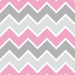 Papel de Parede Chevron Soft Girl