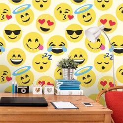 Papel de Parede Emoji Diversos