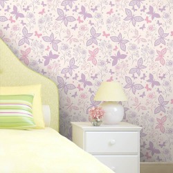 Papel de Parede Fantastic Butterflies