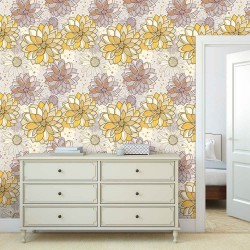 Papel de Parede Flowers Abby