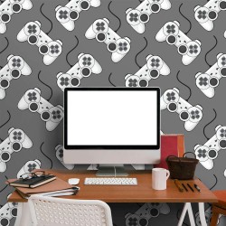 Papel de Parede Gamer Gray