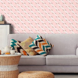 Papel de Parede Geometric Clean