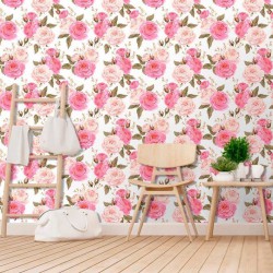 Papel de Parede Roses Soft