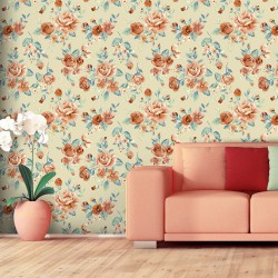 Papel de Parede Tropical Flower