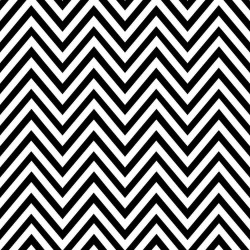 Papel de Parede Zig Zag Preto e Branco