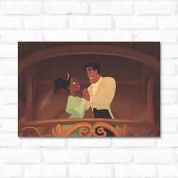 Placa Decorativa A Princesa e o Sapo 4