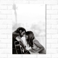 Placa Decorativa A star is born 1