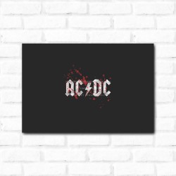 Placa Decorativa ACDC