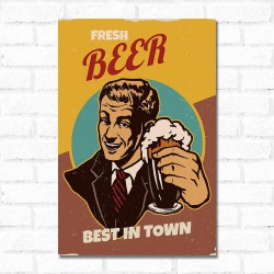 Placa Decorativa Beer Retro_2