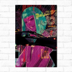 Placa Decorativa Blade Runner 2049 2