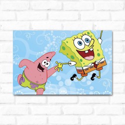 Placa Decorativa Bob Esponja 1