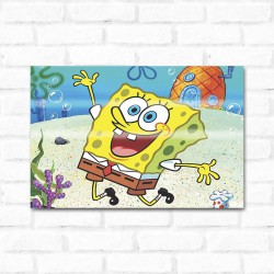 Placa Decorativa Bob Esponja 2