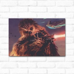 Placa Decorativa Chewbacca