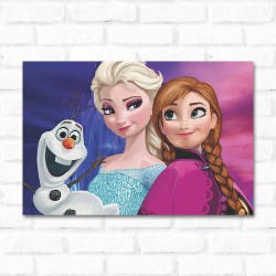 Placa Decorativa Frozen 2
