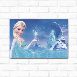 Placa Decorativa Frozen Elsa