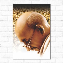 Placa Decorativa Gandhi