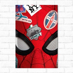 Placa Decorativa Homem Aranha Longe de Casa