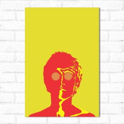 Placa Decorativa John Lennon Pop Art