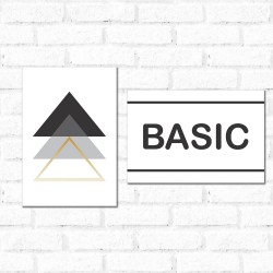 Placa Decorativa Kit Basic