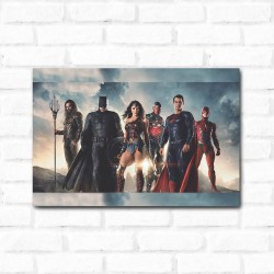 Placa Decorativa Liga da Justiça 2