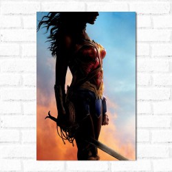 Placa Decorativa Mulher Maravilha 1