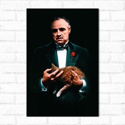 Placa Decorativa O Poderoso Chefão