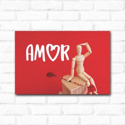 Placa Decorativa Procurando Amor