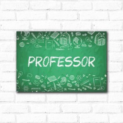 Placa Decorativa Professor