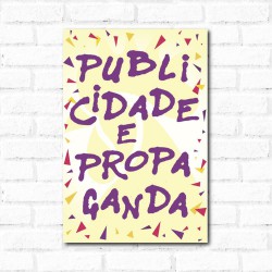 Placa Decorativa Publicidade