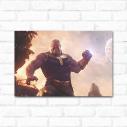 Placa Decorativa Thanos