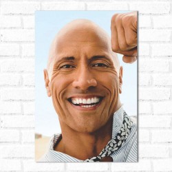 Placa Decorativa The Rock