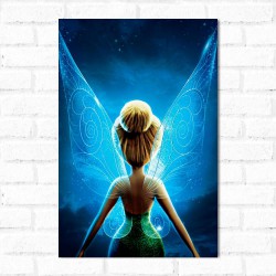 Placa Decorativa Tinker Bell - O Segredo das Fadas