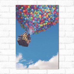 Placa Decorativa Up Altas Aventuras 2