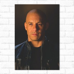 Placa Decorativa Vin Diesel
