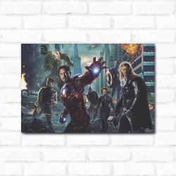 Placa Decorativa Vingadores 1